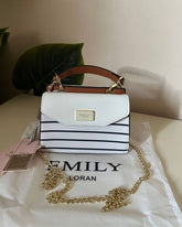 Emily Loran Mini Satchel - Striped Edition