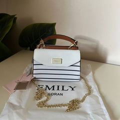 Emily Loran Mini Satchel - Striped Edition