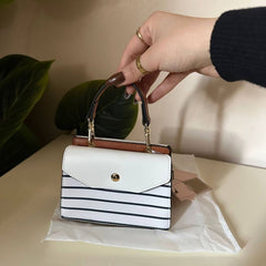 Emily Loran Mini Satchel - Striped Edition