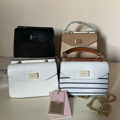 Emily Loran Mini Satchel - Nude Beige