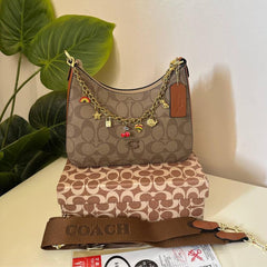 Coach Juliet Shoulder Bag - Khaki Tan