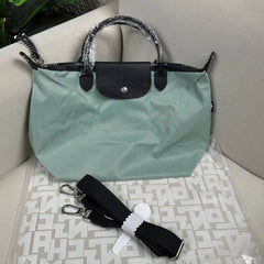 Longchamp Le Pliage Energy Large Top Handle Bag Sage - Green