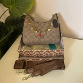 Coach Juliet Shoulder Bag - Signature Khaki