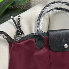 Longchamp Le Pliage Energy Large Top Handle Bag - Wine