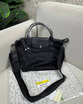 Longchamp Le Pliage Energy Medium Top Handle Bag - Black