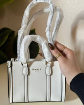 Emily Loran Mini Tote - Floral White Edition