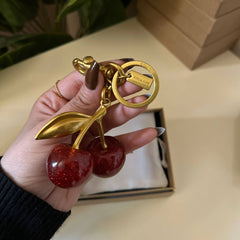 Coach Cherry Bag Charm
