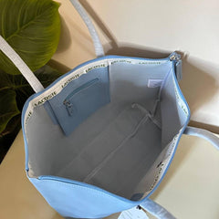 Lacoste L.12.12 Concept Zip Tote Bag - Sky Blue
