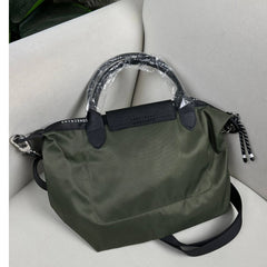 Longchamp Le Pliage Energy Medium Top Handle Bag - Olive