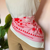 Pink Hearts Scarf โฃ๏ธ