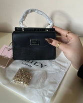 Emily Loran Mini Satchel - Black