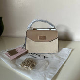 Emily Loran Mini Satchel - Nude Beige