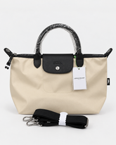 Longchamp Le Pliage Energy Large Top Handle Bag - Beige