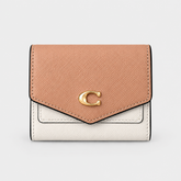 Coach Wyn Trifold Wallet Nude