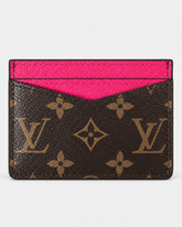 Louis Vuitton Monogram Card Holder Wallet - Fuchsia