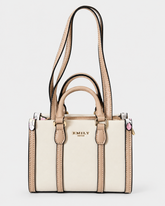 Emily Loran Mini Tote - Belted Contrast Nude
