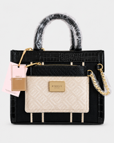 Emily Loran Pastel Harmony Handbag with Wallet - Black