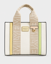Emily Loran Pastel Emily Signature Mini Tote – White