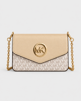 Michael Kors Women's Greenwich Medium Envelope - Beige
