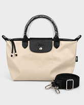 Longchamp Le Pliage Energy Medium Top Handle Bag - Beige