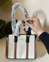 Emily Loran Mini Tote - Tri-Color Snakeskin Edition