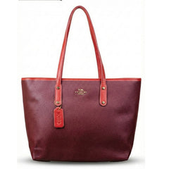 Coach Tote - Burgundy