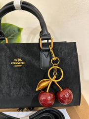 Coach Meggie Tote with Charms - Black