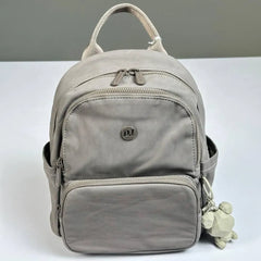 David Jones Nylon Backpack Grey