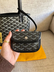 Goyard Mini Anjou Tote Black