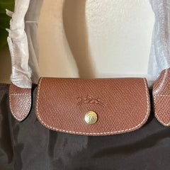 Large Mirror Long Champ - Brown