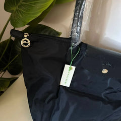 Large Mirror Long Champ - Black