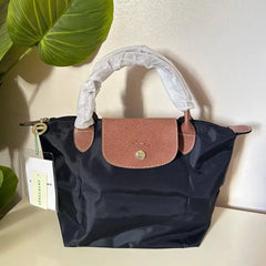 Medium Mirror Long Champ - Black