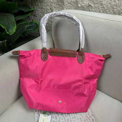Large Mirror Long Champ - Hot Pink