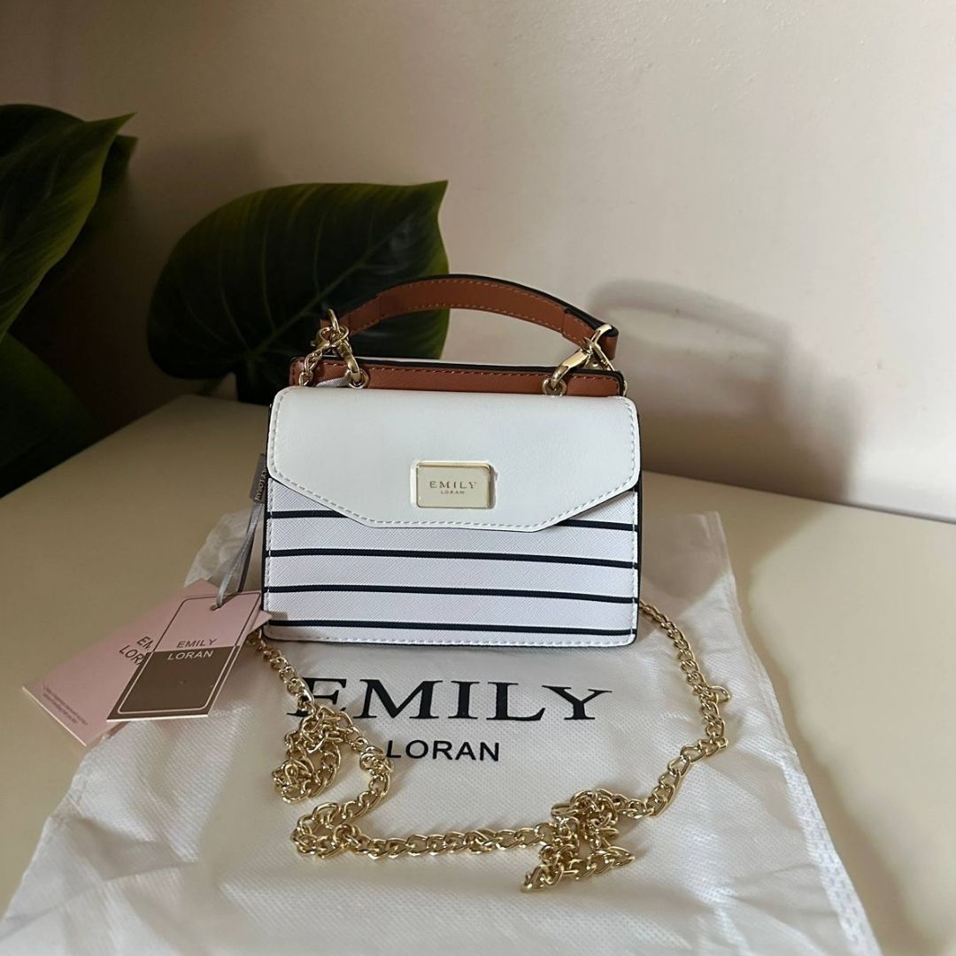Emily Loran Mini Satchel - Striped Edition