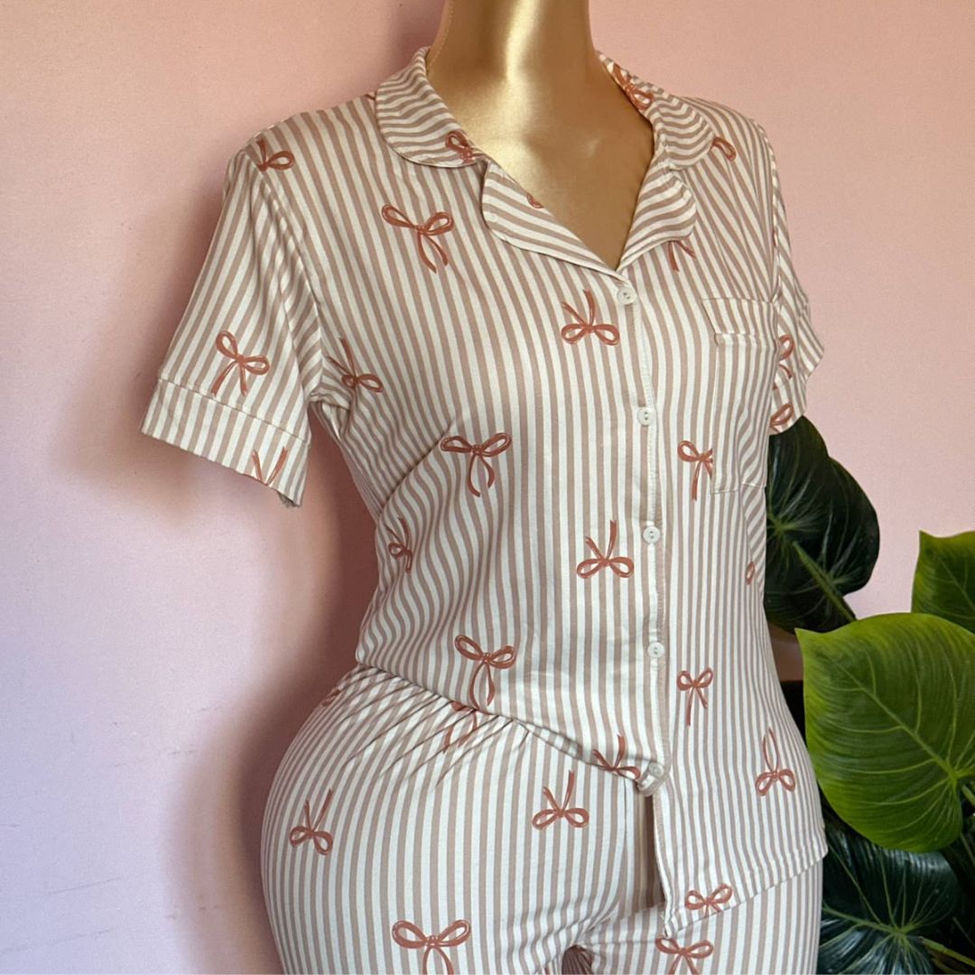 Rosie Stripes Pajama Set 🎀
