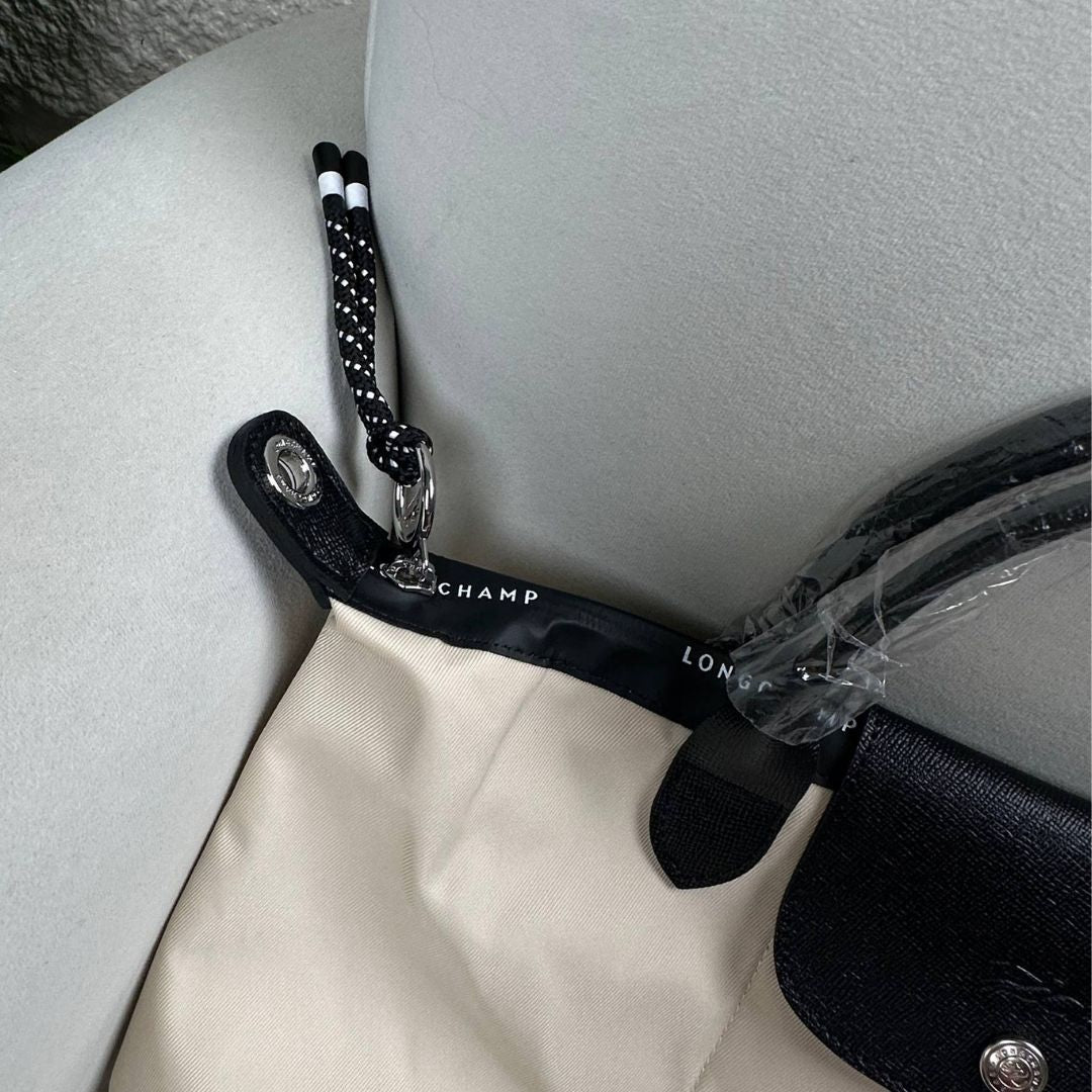 Longchamp Le Pliage Energy Large Top Handle Bag - Beige
