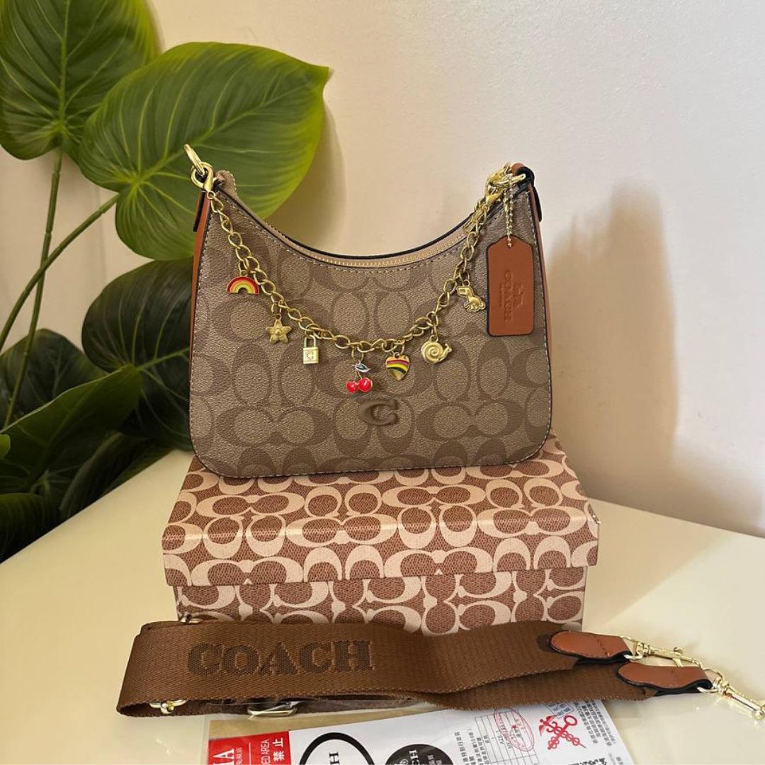 Coach Juliet Shoulder Bag - Khaki Tan