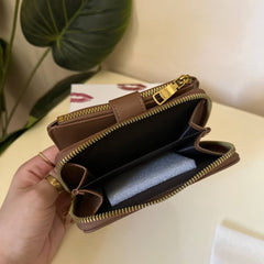 Coach Signature Cherry Print Wallet – Khaki