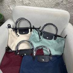 Longchamp Le Pliage Energy Large Top Handle Bag Sage - Green