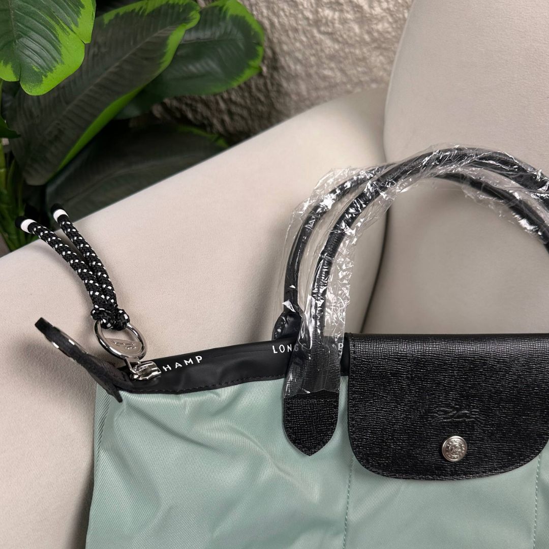 Longchamp Le Pliage Energy Large Top Handle Bag Sage - Green
