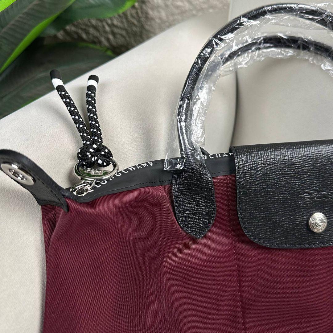 Longchamp Le Pliage Energy Large Top Handle Bag - Wine