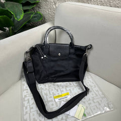Longchamp Le Pliage Energy Medium Top Handle Bag - Black