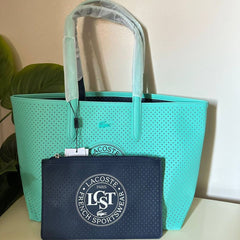 Lacoste Women's Double Sided Two Tone Large - Aquamarine