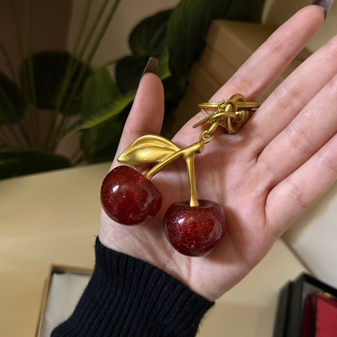 Coach Cherry Bag Charm