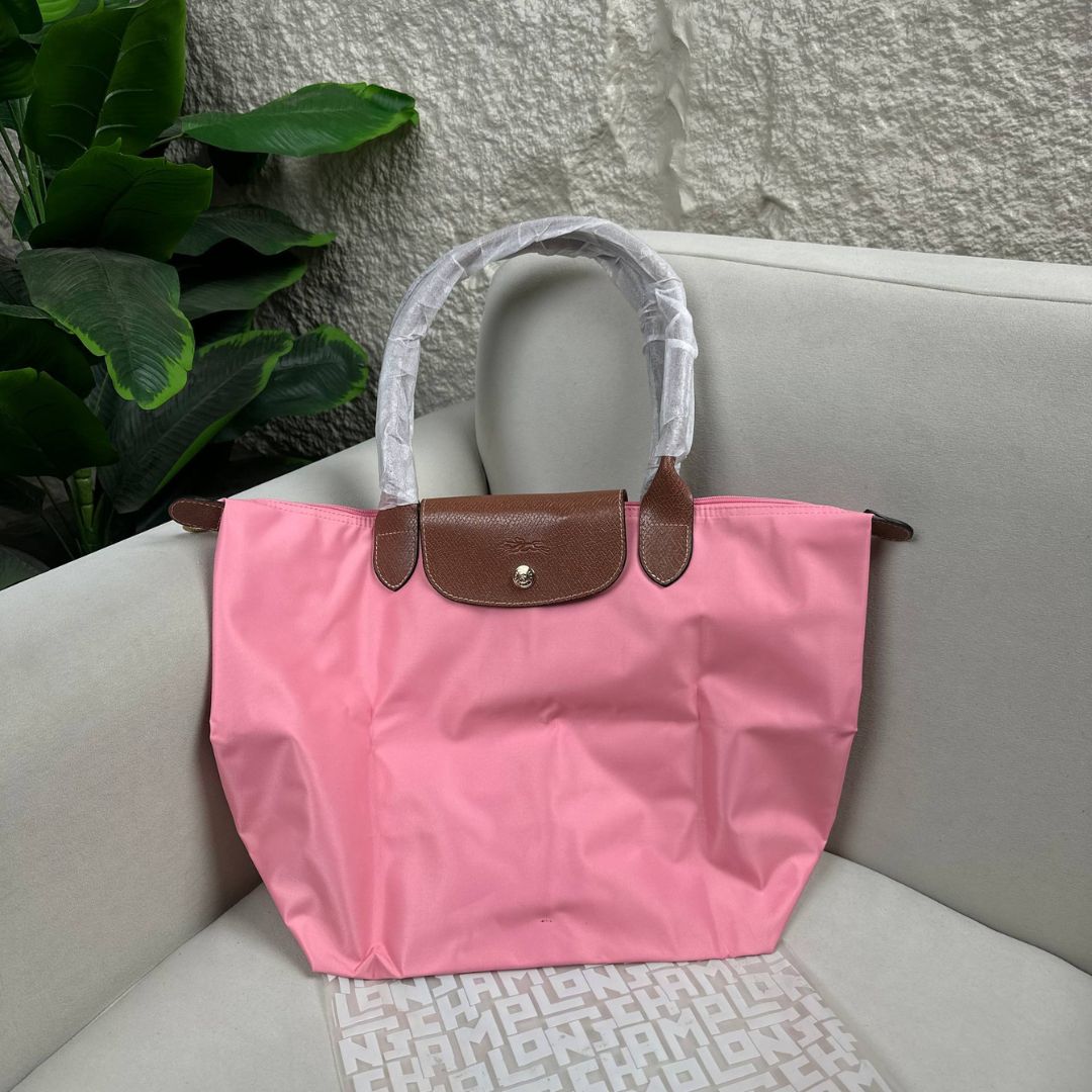 Large Mirror Long Champ - Light Pink