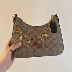 Coach Juliet Shoulder Bag - Signature Khaki