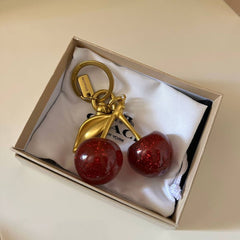 Coach Cherry Bag Charm