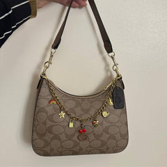 Coach Juliet Shoulder Bag - Signature Khaki