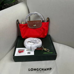 Longchamp Mini Handbag  - Red