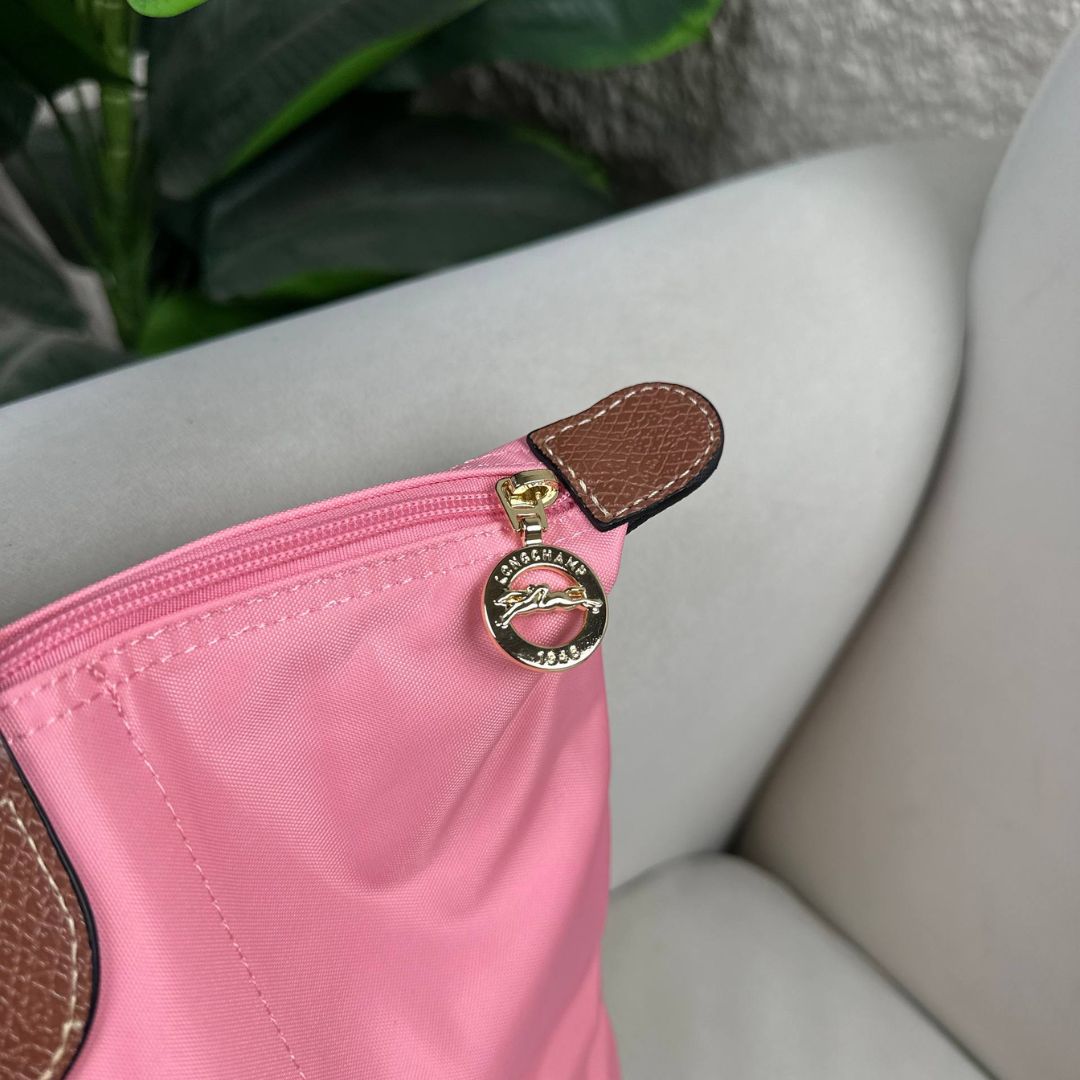 Large Mirror Long Champ - Light Pink